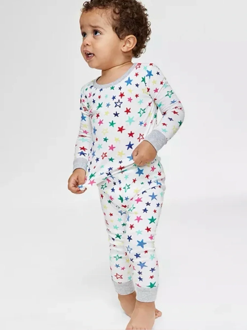 Holiday Lane Toddler Star Cotton Snug Fit Matching Family Pajamas Set boy/girl